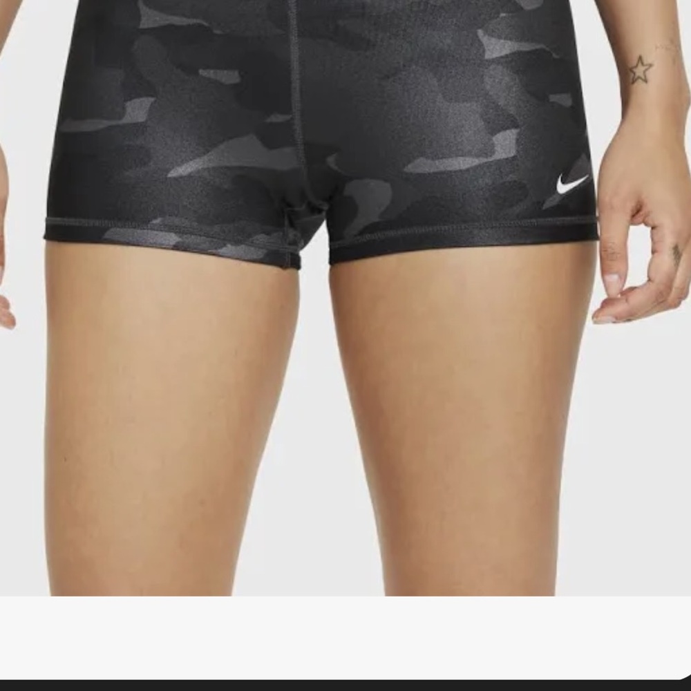 Nike Black Athletic Shorts Performance Fit